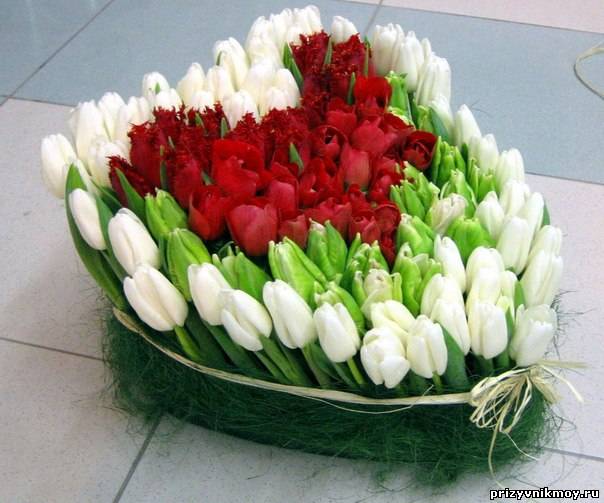 Красивые и необычные букеты цветов (20 фото) Цветы mnogosmexa.ru