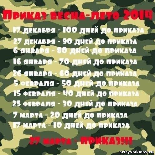 Когда приказ на дмб 2018 Когда приказ на дмб 2018